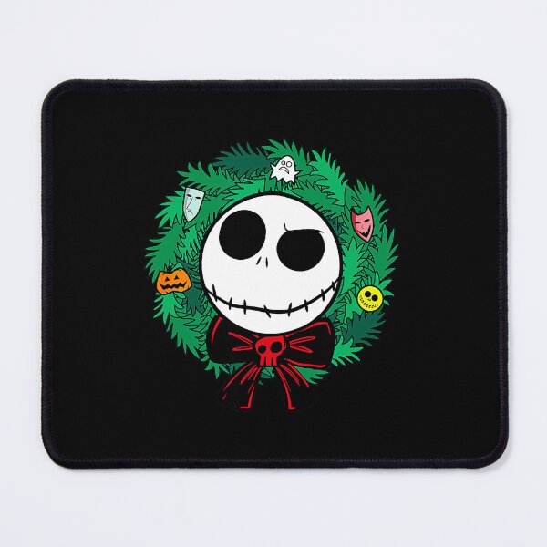 Item preview,  Nightmare Before Christmas Jack Festive Holiday Wreath Blue Small designed and sold by jeffgonzales.