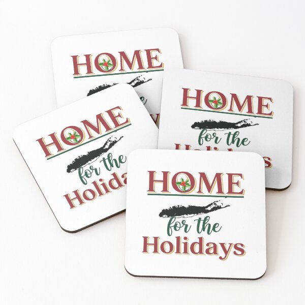Item preview, Home for the Holidays – Long Island NY | Festive Long Island Christmas Design designed and sold by FitEnvy.