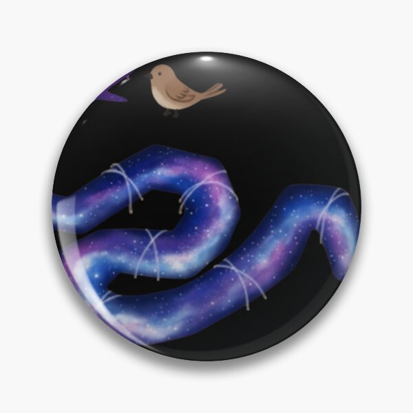 Item preview, galaxy serpent and little bird  designed and sold by aradadesigner20.