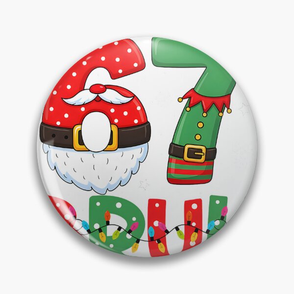 Item preview, Funny Bruh 67 Six Seven 6 7 Meme Christmas Boys Santa Elf designed and sold by mjohnson9.