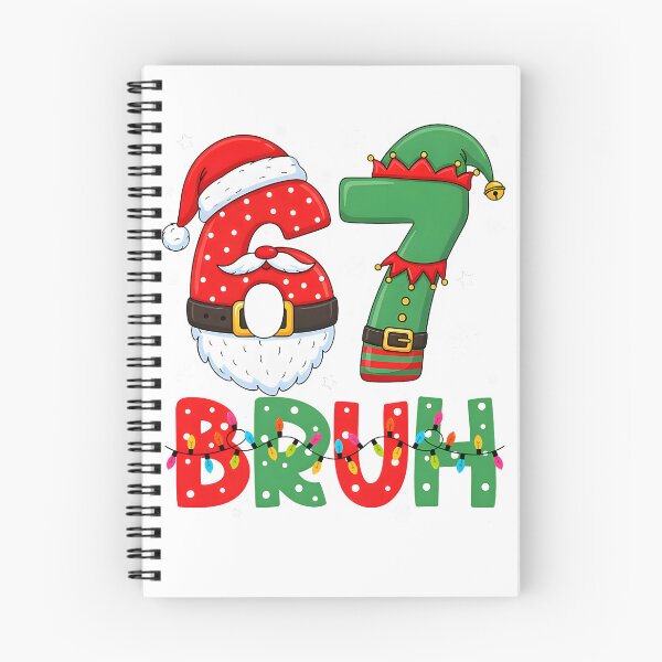 Item preview, Funny Bruh 67 Six Seven 6 7 Meme Christmas Boys Santa Elf designed and sold by mjohnson9.