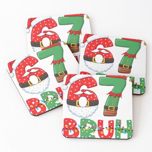 Item preview, Funny Bruh 67 Six Seven 6 7 Meme Christmas Boys Santa Elf designed and sold by mjohnson9.
