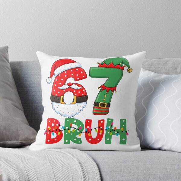 Item preview, Funny Bruh 67 Six Seven 6 7 Meme Christmas Boys Santa Elf designed and sold by mjohnson9.