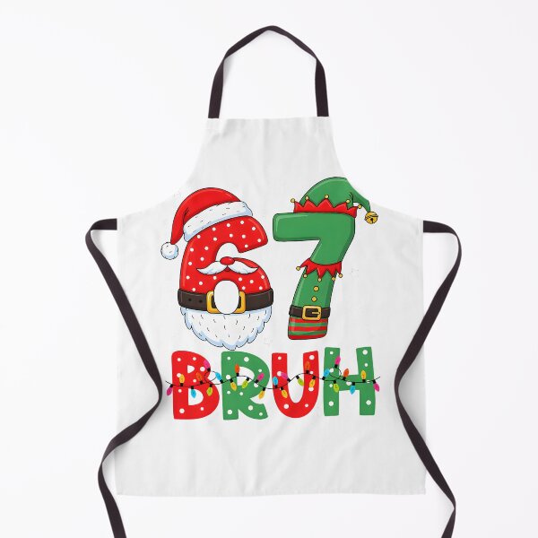 Item preview, Funny Bruh 67 Six Seven 6 7 Meme Christmas Boys Santa Elf designed and sold by mjohnson9.