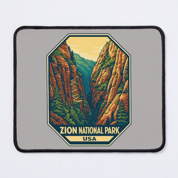Item preview, Zion National Park Utah Canyon Sticker designed and sold by Ismeal Von.