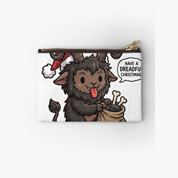 Item preview, Cute Krampus "Have a Dreadful Christmas" Spooky Holiday designed and sold by StickyGuys.