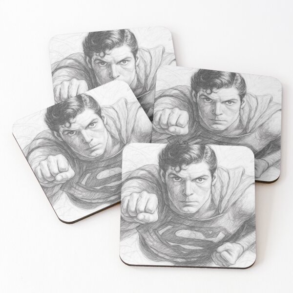 Item preview, Iconic Superhero Pencil Sketch designed and sold by Leon Woods Pencil Art.