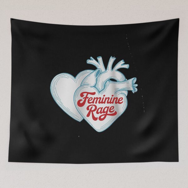 Item preview, Feminine Rage Sassy Baby Tee Feminist Crop Top designed and sold by RayArmstrong.
