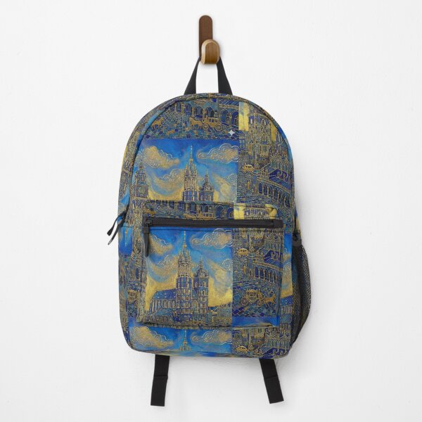 Item preview, Sapphire Dreams: Golden Cityscapes designed and sold by Ewa Miller.