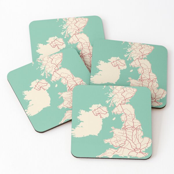 Item preview, Modern UK Map designed and sold by MapsByLeo.