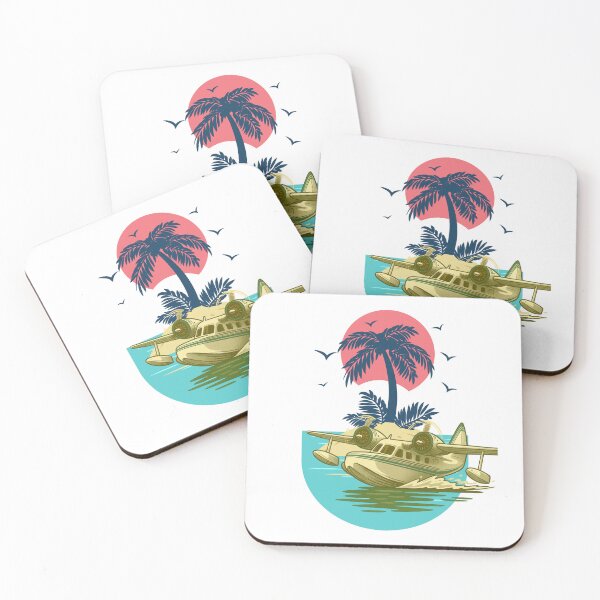 Item preview, Seaplane Sunrise designed and sold by celestialseastc.