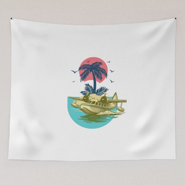 Item preview, Seaplane Sunrise designed and sold by celestialseastc.