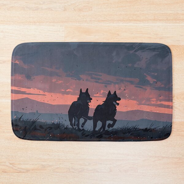 Item preview, Dogs at sunset designed and sold by Cine8.