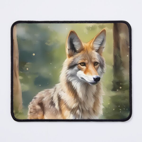 Item preview, Coyote in Forest designed and sold by CalmnessbyChoice.