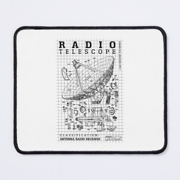 Item preview, Astronomy Radio Telescope Astronomer Astronomers Diagram designed and sold by GrandeDuc.