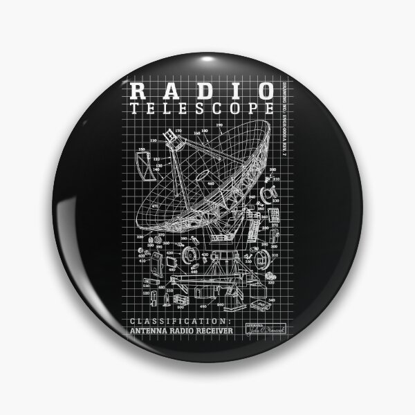 Artikelvorschau, Astronomisches Radioteleskop Astronom Diagramm entworfen und verkauft von GrandeDuc.