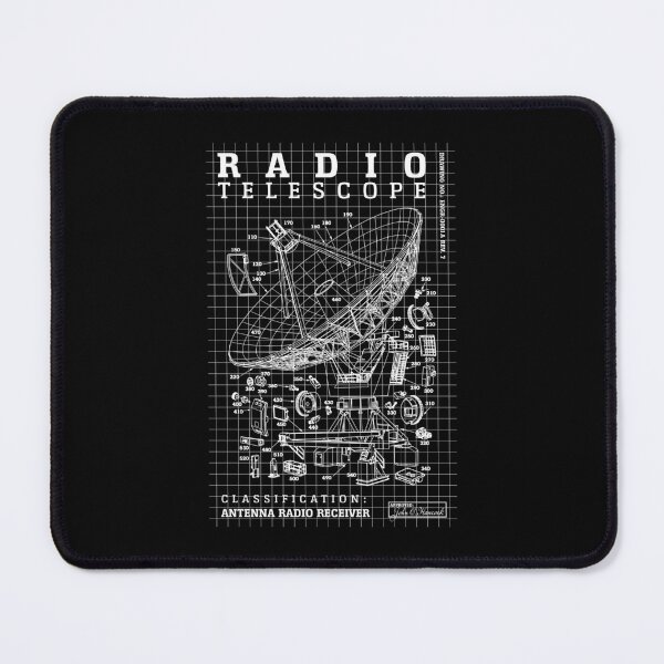 Item preview, Astronomy Radio Telescope Astronomer Astronomers Diagram designed and sold by GrandeDuc.