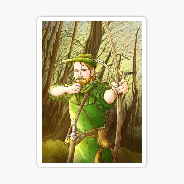 Robin Hood, The Legend Sticker