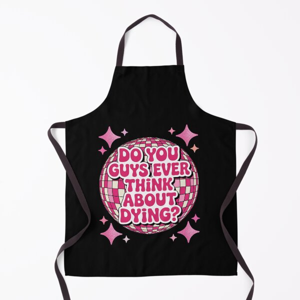 Item preview, Do You Guys Ever Think About Dying Hot Pink  designed and sold by HaileyRobel.