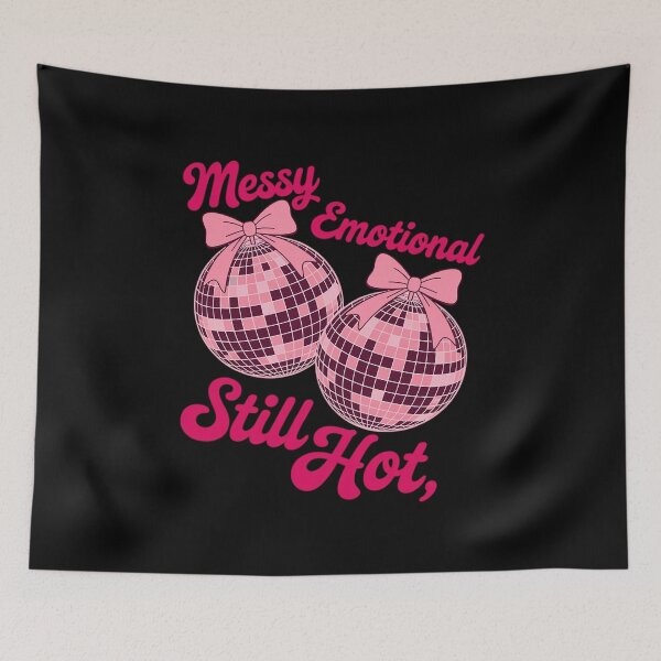 Item preview, Disco Ball & Bow Cherry Graphic designed and sold by DrewLeuschke.