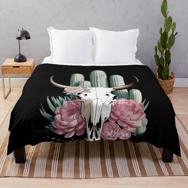 Item preview, Desert cow skull designed and sold by MinaReinger.