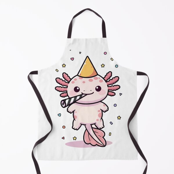 Item preview, Kawaii Water Dragon Wearing Rainbow Party Hat designed and sold by GrumpySableye.