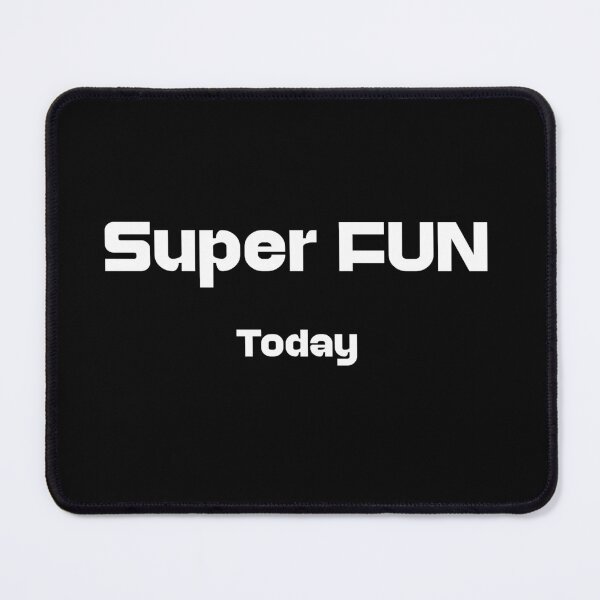 Item preview, Super Today Series — FUN (Black) designed and sold by Trinisis Studio.