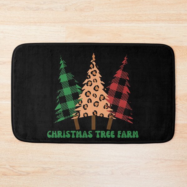 Item preview, Patchwork Trees , Christmas Tree Farm, Christmas Tree Path, Cute Winter Christams Happy Holidays designed and sold by KolorellaS.