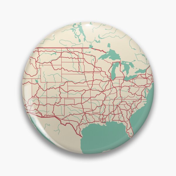 Item preview, United States Map designed and sold by MapsByLeo.