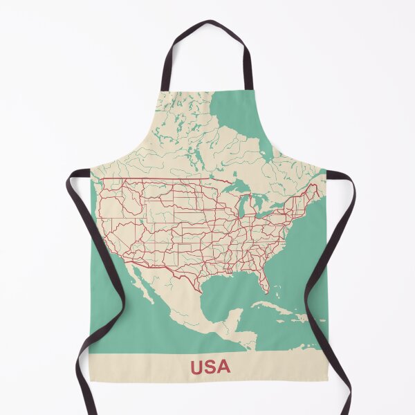 Item preview, United States Map designed and sold by MapsByLeo.