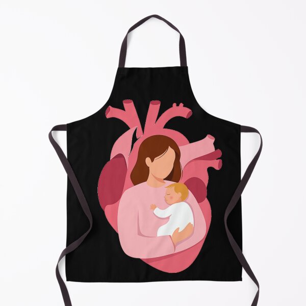 Item preview, Un cœur orné d'un motif mère-enfant, un cadeau romantique pour la fête des mères designed and sold by thechoice1.