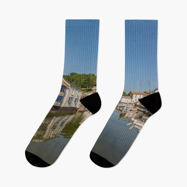 Item preview, Polperro Inner Harbour - Cornwall designed and sold by HazyApplePhoto.