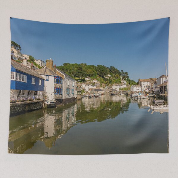 Item preview, Polperro Inner Harbour - Cornwall designed and sold by HazyApplePhoto.