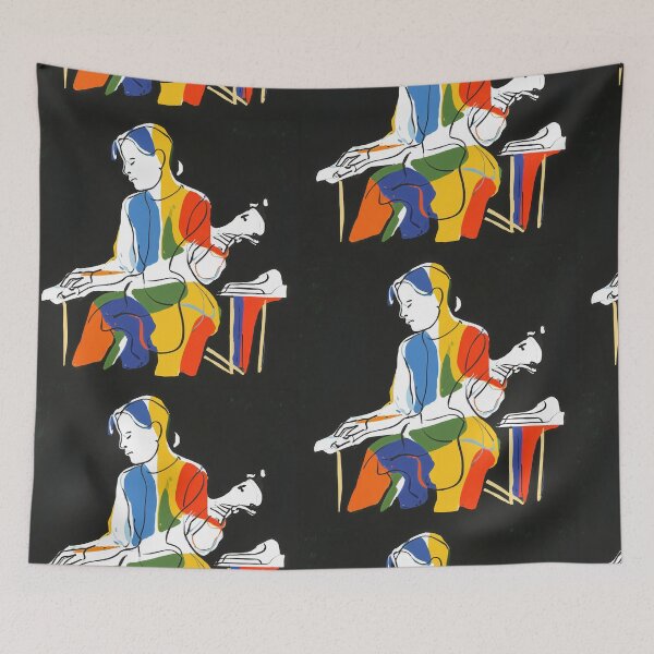 Item preview, Great vibrant line colored artwork designed and sold by thetriberomania.