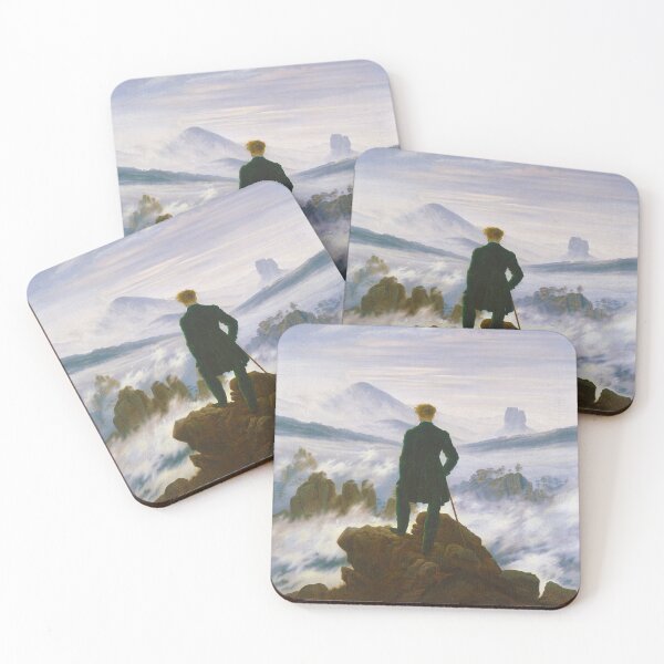 Item preview, Caspar David Friedrich – Wanderer above the Sea of Fog designed and sold by VenusArt7.