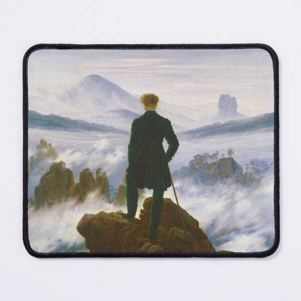 Item preview, Caspar David Friedrich – Wanderer above the Sea of Fog designed and sold by VenusArt7.