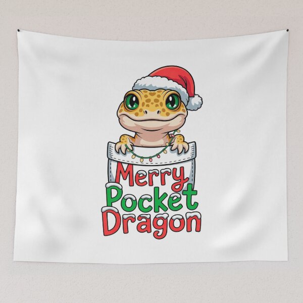 Item preview, Cute Lizard Pocket Reptile Christmas Funny Bearded Dragon designed and sold by DOPANDA ..