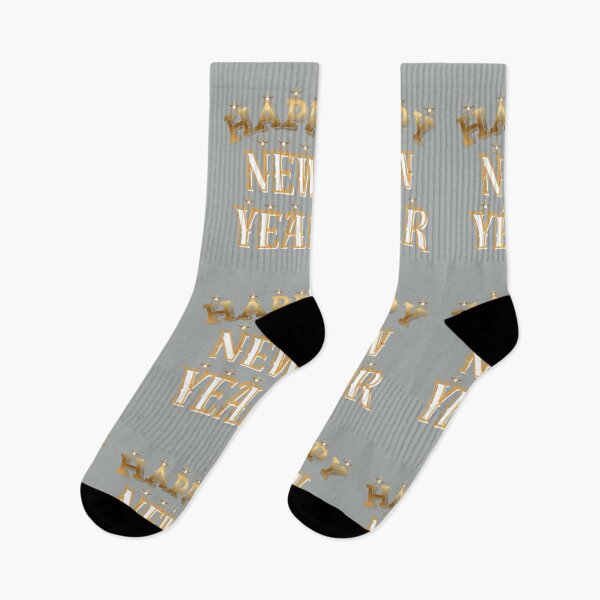 Item preview, Happy New Year Golden Sparkle Typography – Festive Holiday Celebration Design designed and sold by HopeAndHustle.