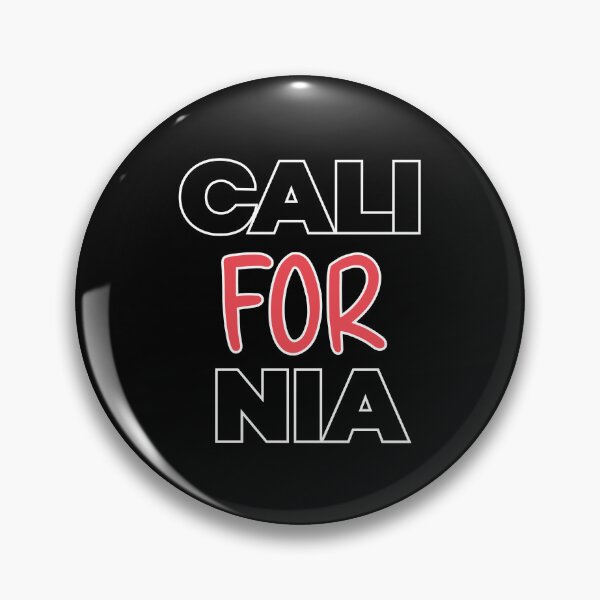 Item preview, California Stacked Text Design designed and sold by BlendArts.