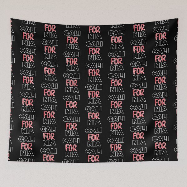 Item preview, California Stacked Text Design designed and sold by BlendArts.