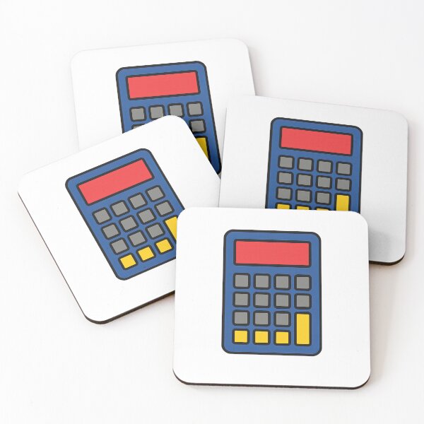 Item preview, Calculator illustration with colorful buttons, isolated on transparent, perfect for back to school, AI Generated designed and sold by dvoevnore.