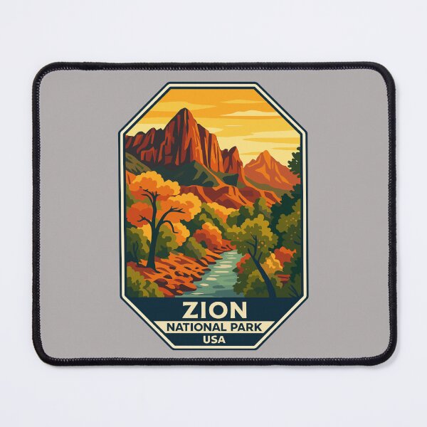 Item preview, Zion National Park Utah Canyon Sticker designed and sold by Ismeal Von.