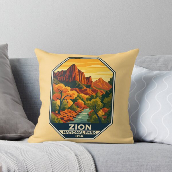 Item preview, Zion National Park Utah Canyon Sticker designed and sold by Ismeal Von.