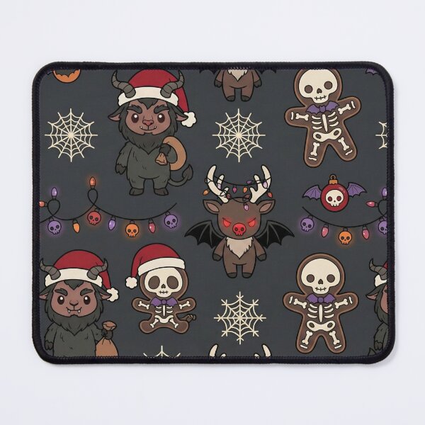 Item preview, Cute Creepmas Characters Seamless Pattern | Merry Gothmas Spooky Holiday designed and sold by StickyGuys.
