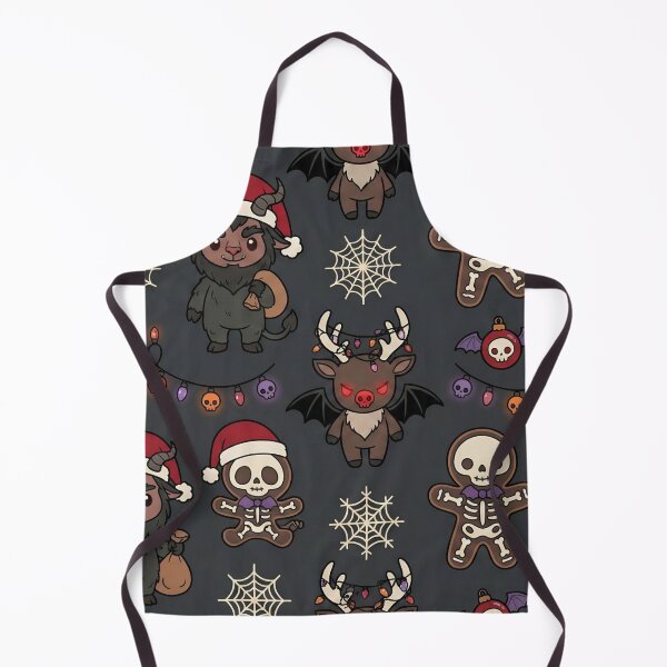 Item preview, Cute Creepmas Characters Seamless Pattern | Merry Gothmas Spooky Holiday designed and sold by StickyGuys.