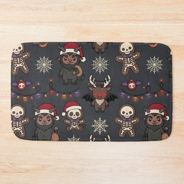 Item preview, Cute Creepmas Characters Seamless Pattern | Merry Gothmas Spooky Holiday designed and sold by StickyGuys.