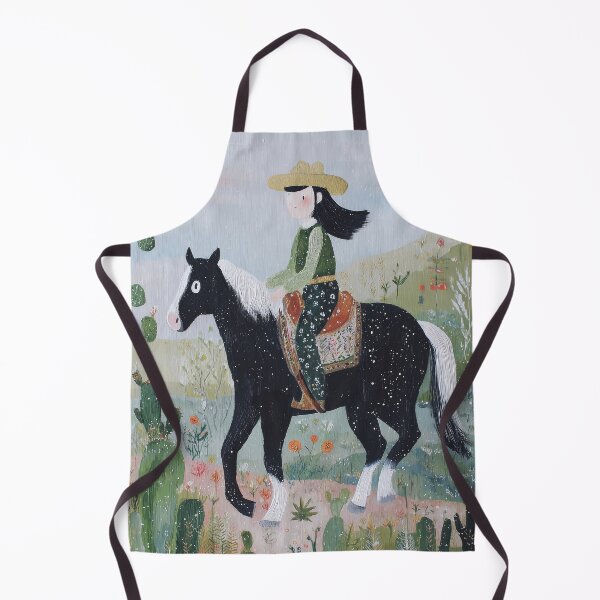 Item preview, Young cowgirl in a Desert Landscape designed and sold by lautir.