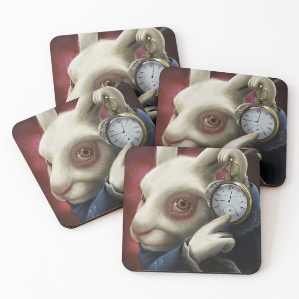 Item preview, Rabbit pointing at Clock designed and sold by SkrenClothing.