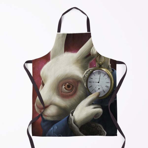 Item preview, Rabbit pointing at Clock designed and sold by SkrenClothing.