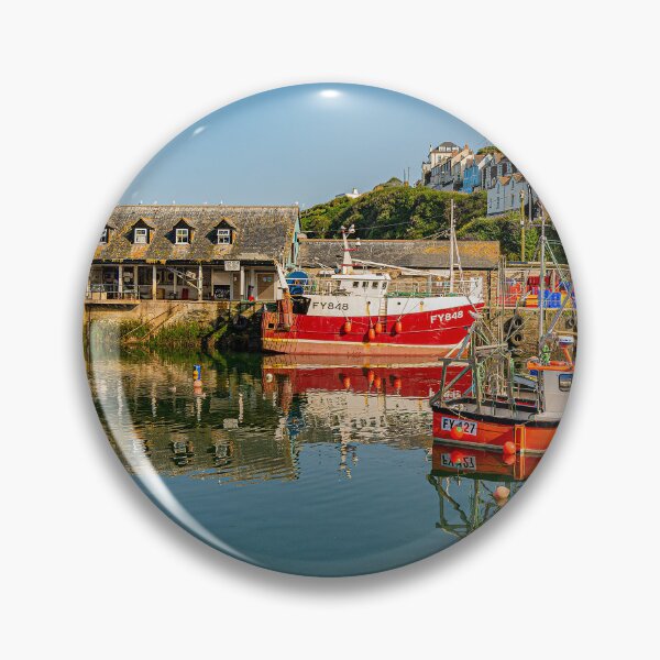 Item preview, Mevagissey Harbour designed and sold by HazyApplePhoto.